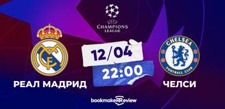 Прогноз на матч Лиги чемпионов Реал Мадрид – Челси: ставим на действующего победителя
