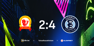Highlights: Тулпар – Kaspiy 03.10.2026
