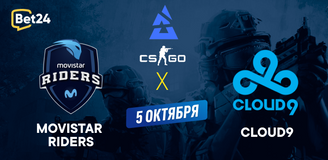 Прогноз на матч CS:GO − BLAST Premier. Fall European Showdown, Movistar Riders − Cloud9
