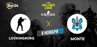 Прогноз на матч CS2 − ESL Challenger, Looking4Org − Monte