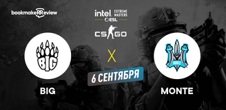 Прогноз на матч CS:GO − ESL Pro League, BIG – Monte