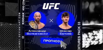 Прогноз на бой UFC 333 24 октября 2026 года Александр Волкановски — Мовсар Евлоев: чемпион выдержит давление
