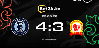 Highlights: Kaspiy – Тулпар 29.03.2026