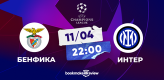 Прогноз на матч Лиги чемпионов Бенфика – Интер: дуэль аутсайдеров