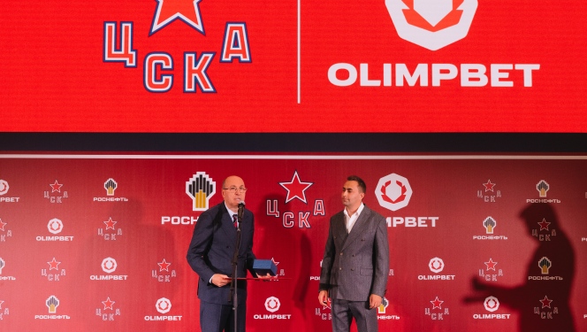 OLIMPBET стал частью презентации ЦСКА к сезону-2026/27 и объявил о новой акции