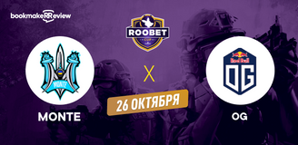 Прогноз на матч CS2 − RB Cup, Monte − OG