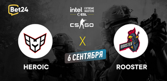 Прогноз на матч CS:GO − ESL Pro League, Heroic − Rooster