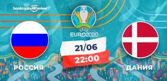 Прогноз на матч Евро-2020 Россия – Дания: решающая игра команды Черчесова