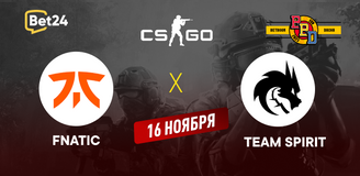Прогноз на матч CS2 − BB Dacha, Fnatic − Team Spirit