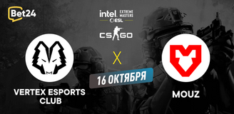 Прогноз на матч CS2 − Intel Extreme Masters Sydney, Vertex Esports Club − MOUZ