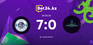Revisão da partida Семей – Astana 25.02.2024