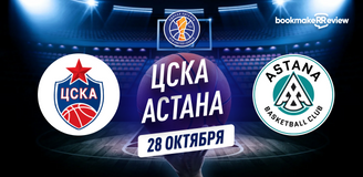 Прогноз на матч Единой лиги ВТБ ЦСКА – Астана