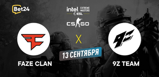 Прогноз на матч CS:GO − ESL Pro League, FaZe Clan − 9z Team