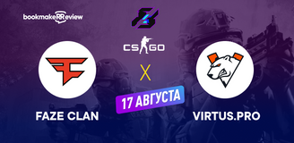 Прогноз на матч CS:GO − Gamers8, FaZe Clan − Virtus.Pro