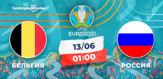 Прогноз на матч чемпионата Европы Бельгия – Россия: команда Черчесова против лучшей сборной в рейтинге ФИФА