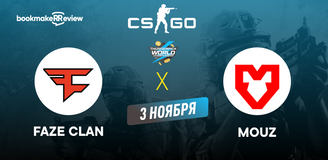 Прогноз на матч CS2 − TP World Championship, FaZe Clan − MOUZ