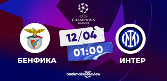 Прогноз на матч Лиги чемпионов Бенфика – Интер: дуэль аутсайдеров