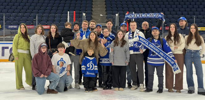 OLIMPBET и ХК Динамо Москва провели открытую тренировку для болельщиков