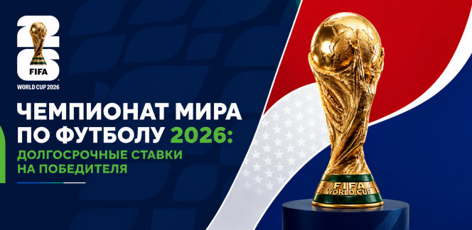 Чемпионат мира по футболу 2026: долгосрочные ставки на победителя