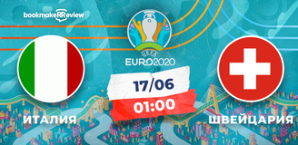 Прогноз на матч Чемпионата Европы-2020 Италия – Швейцария: гости с предгорья Альп не сдадутся без боя