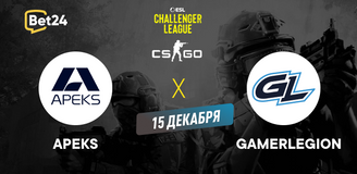 Прогноз на матч CS2 − ESL Challenger Atlanta, Apeks − GamerLegion