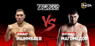 Прогноз на поединок Top Dog Ильнар Ишимбаев – Магомед Магомедов