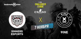 Прогноз на матч CS2 − ESL Challenger, Sinners Esports − 9INE