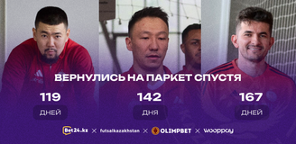 Оразов, Турсагулов и Дуглас вернулись после травм