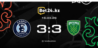 Highlights: Kaspiy – Bayterek 16.03.2026