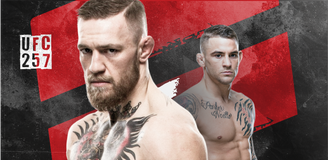 Конор Макгрегор – Дастин Порье: инфографика к главному бою UFC 257