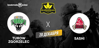 Прогноз на матч CS2 − European Pro League, Turow Zgorzelec Esport − Sashi Esports