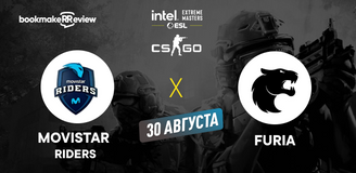 Прогноз на матч CS:GO − ESL Pro League, Movistar Riders – FURIA
