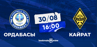 Прогноз на матч «Ордабасы» – «Кайрат»: прервется ли победная серия алматинцев?