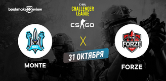 Прогноз на матч CS2 − ESL Challenger, Monte − forZe
