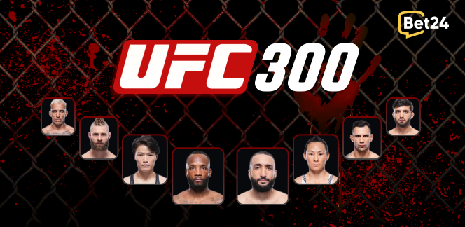 Трансляция юбилейного UFC 300: где посмотреть онлайн турнир с боями звезд MMA в Казахстане, полный кард