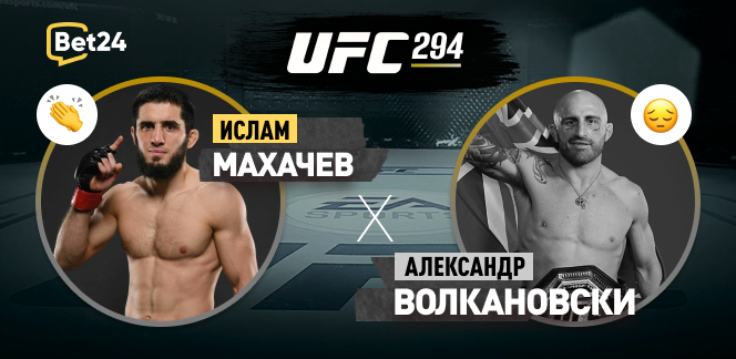 Ислам Махачев – Александр Волкановски 2: разбор боя на UFC 294 21 октября от bet24.kz