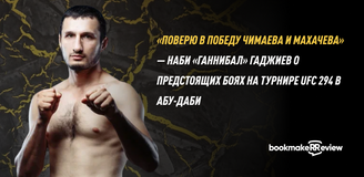 «Поверю в победу Чимаева и Махачева» — Наби «Ганнибал» Гаджиев о предстоящих боях на турнире UFC 294 в Абу-Даби