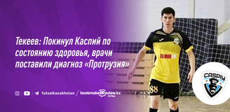 Рахимжан Текеев: ушел из «Каспия» из-за проблем со здоровьем