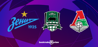 Букмекеры о российских клубах в Лиге чемпионов: шансы — только у «Зенита»