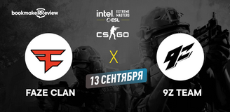 Прогноз на матч CS:GO − ESL Pro League, FaZe Clan − 9z Team