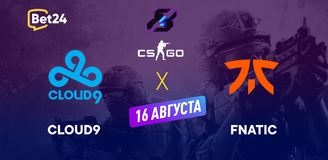 Прогноз на матч CS:GO − Gamers8, Cloud9 - Fnatic