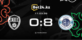 Revisão da partida Zhetysu – Семей 11.03.2026
