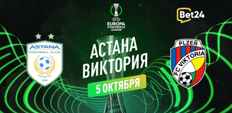 Прогноз на матч Лиги Конференций ФК Астана – Виктория Пльзень