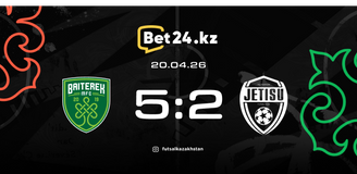 Highlights: Bayterek – Zhetysu 20.04.2026