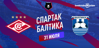 Прогноз на матч РПЛ Cпартак – Балтика
