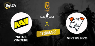 Прогноз на матч CS2 − PGL Major Copenhagen: European Closed Qualifier, Natus Vincere − Virtus.Pro