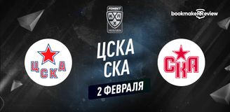 Прогноз на матч КХЛ ЦСКА – СКА