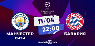 Прогноз на матч Лиги чемпионов Манчестер Сити – Бавария: дуэль фаворитов